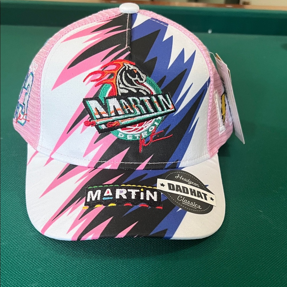 Martin Pink & Multicolor Kids Dad Hat